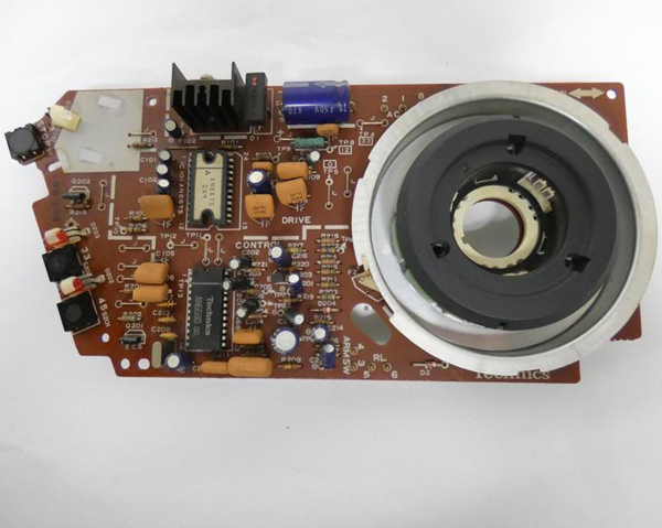 ■Technics レコードプレーヤー SL-Q3 コントロール、モーター基板 AN6675 AN6680拍卖