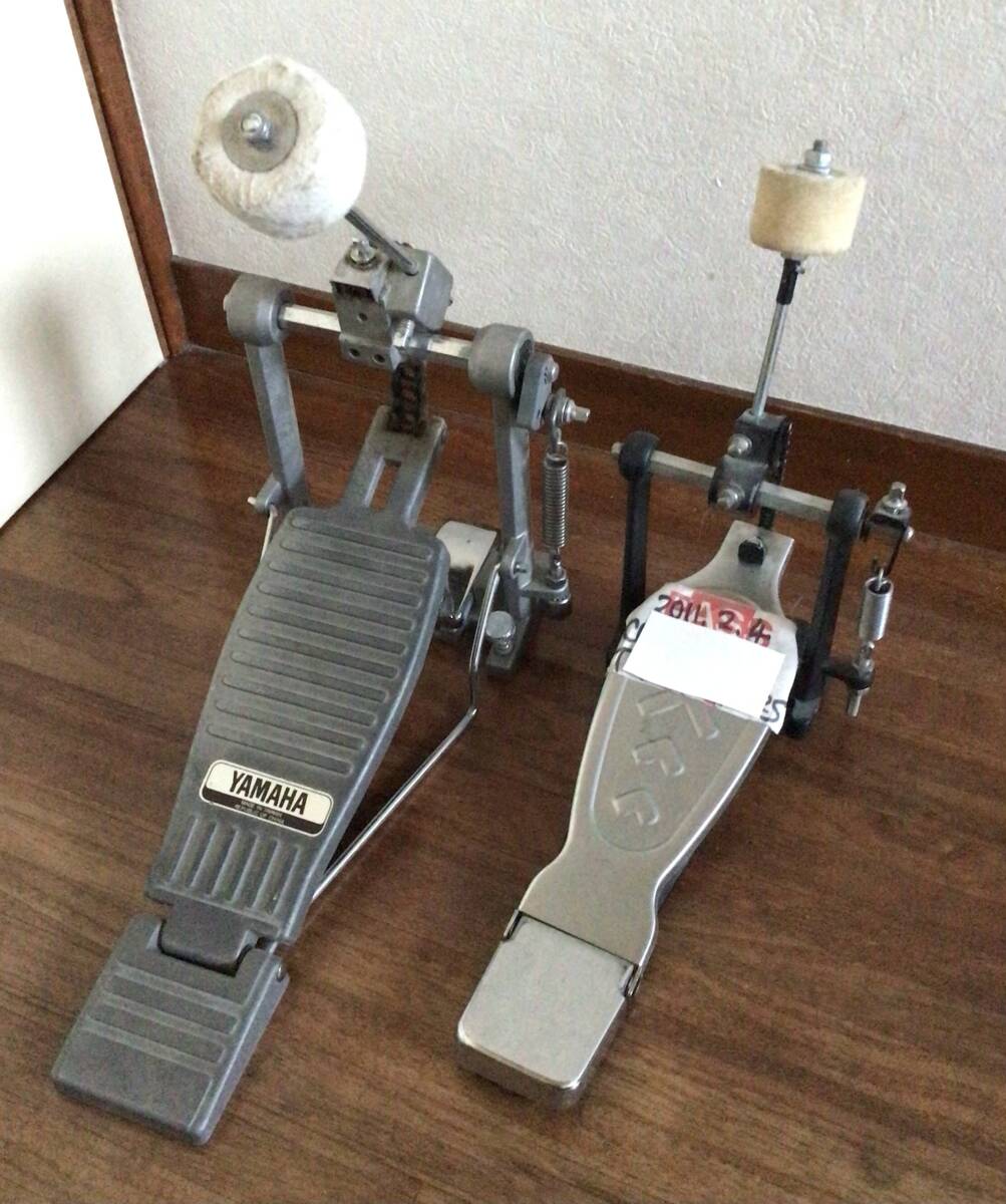 YAMAHA ヤマハ シングルチェーン フットペダル+詳細不明 ペダル 中古ジャンク品拍卖