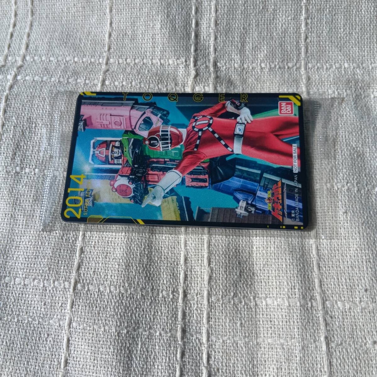 トイザらス特典 スーパー戦隊50thアニバーサリーシート 第5弾 未開封5枚 トッキュウジャー拍卖