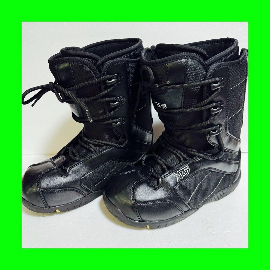 27cm スノーボードブーツ 黒色ブラック 男性用初心者軽量格安処分拍卖