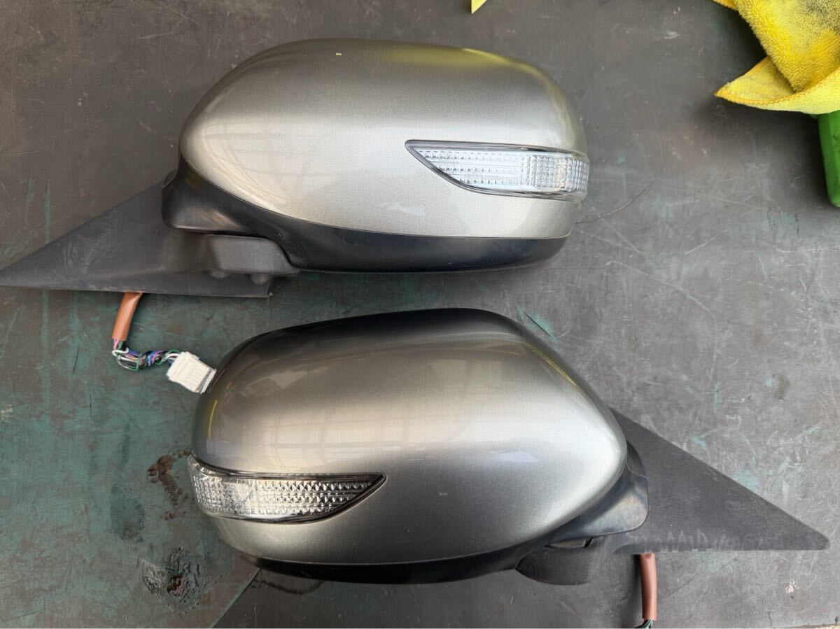 レガシィ (BP5.BL5)45A シルバー ドアミラー左右セット (SCV6)拍卖