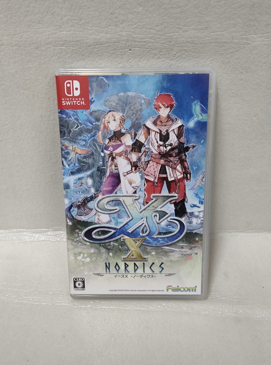 Nintendo Switchソフト スイッチ イースX -ノーディクス- 動作確認済み拍卖