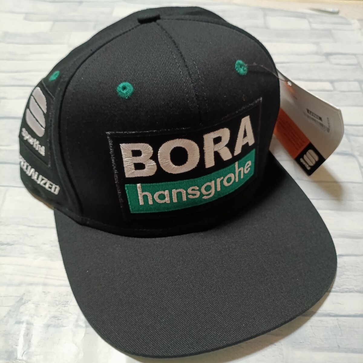 支給品 Bora Hansgrohe キャップ ボーラハンスグローエ 帽子 Sportful ポディウム サイクルジャージ スペシャライズド SPECIALIZED拍卖