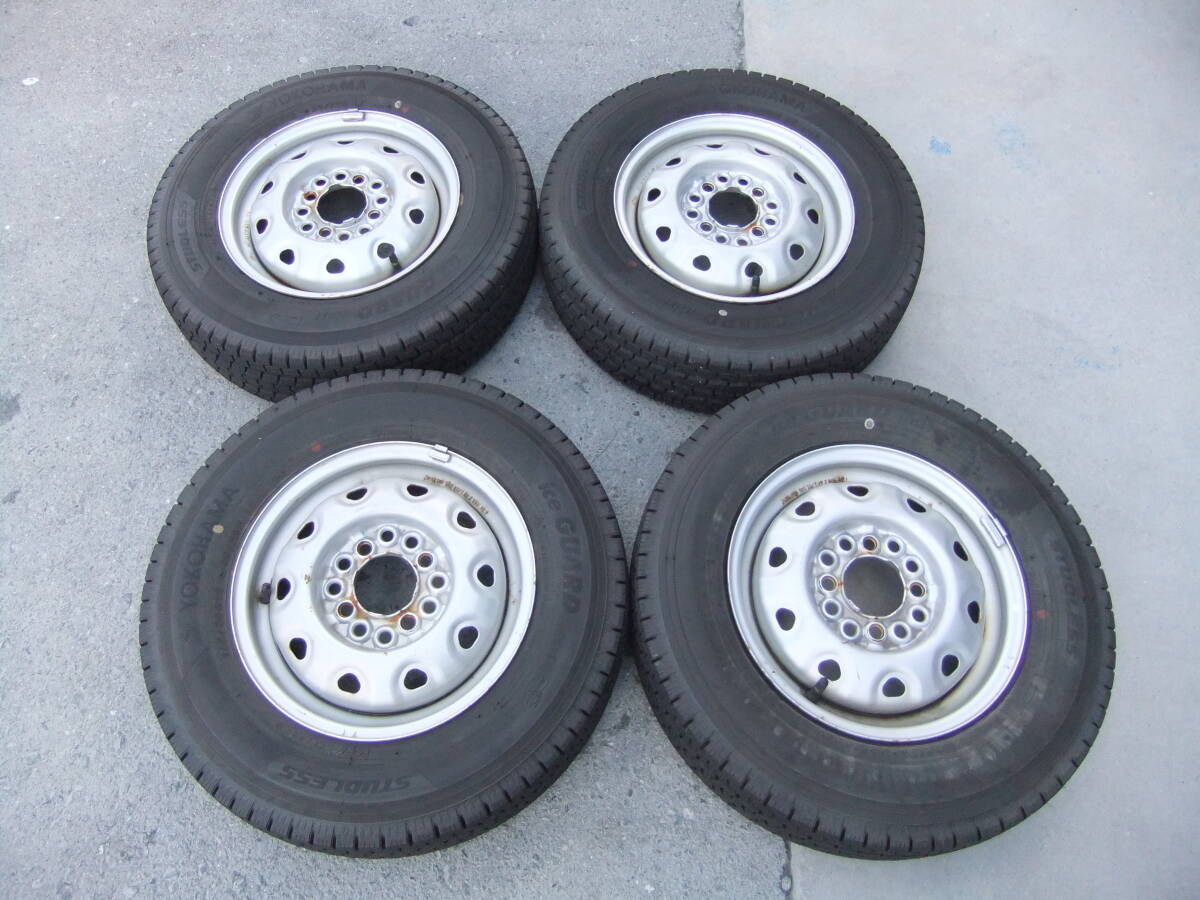 バリ溝 軽自動車(商用車)ヨコハマ 145/80R12 2023年製 エブリィ ハイゼットカーゴ 他拍卖