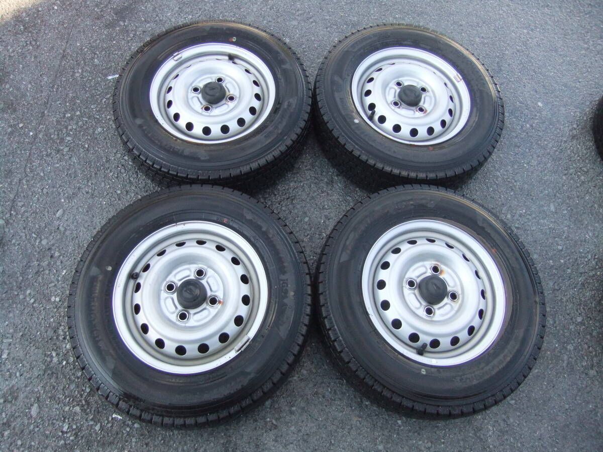 【バリ山】ハイゼットカーゴ・他・145/80R12・80/78N・LT・ヨコハマ・2022年製拍卖