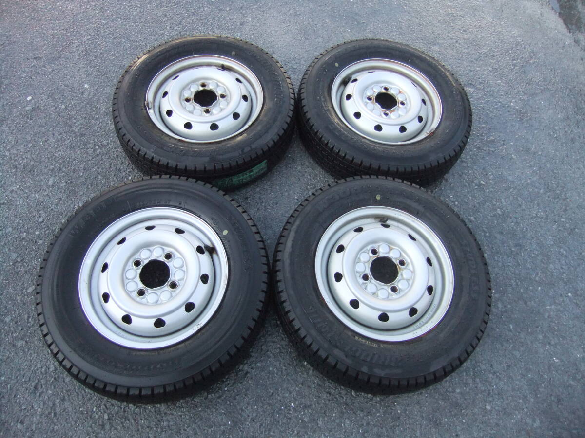 100円売切スタート★145/80R12★ブリヂストン★エブリィ・ハイゼットカーゴ・他拍卖