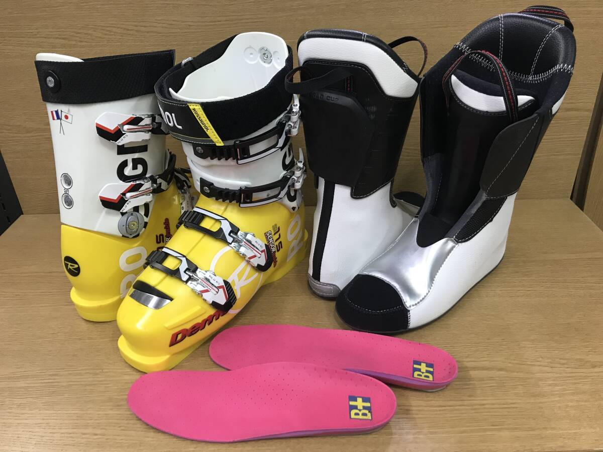 ☆★☆2027スタートセール! ROSSIGNOL SENSOR INSAIDE 115 25.0-25.5cm/ソール296mm/ 程度良好品!未加工 ☆★☆拍卖