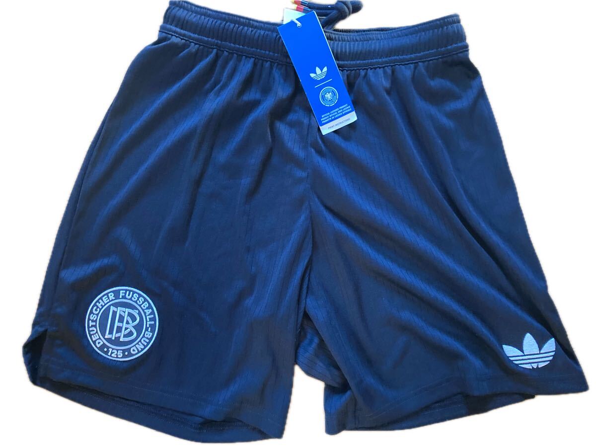 新品 正規品 アディダス ドイツ代表 アニバーサリーショーツ Mサイズ JY1321拍卖