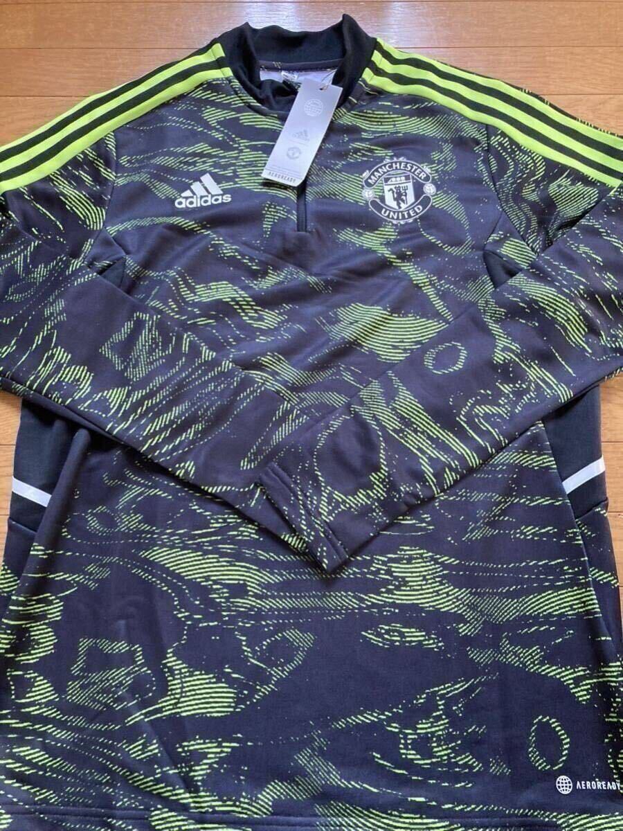 新品 正規品 アディダス マンチェスター・ユナイテッドFC 22/23 トレーニングトップ Sサイズ HE6686拍卖