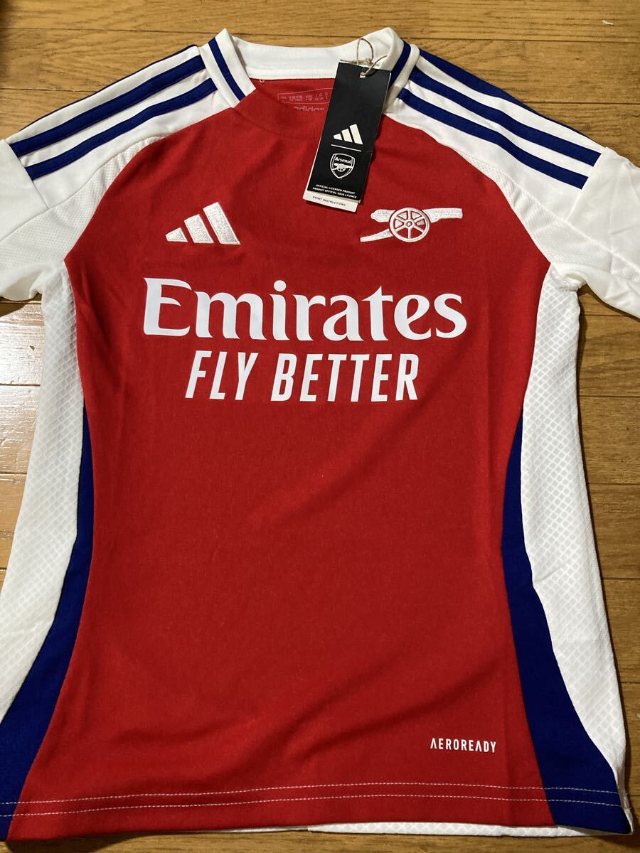 新品 正規品 アディダス アーセナル 23/24 ジュニア HOME レプリカユニフォーム 140cm IS8141拍卖