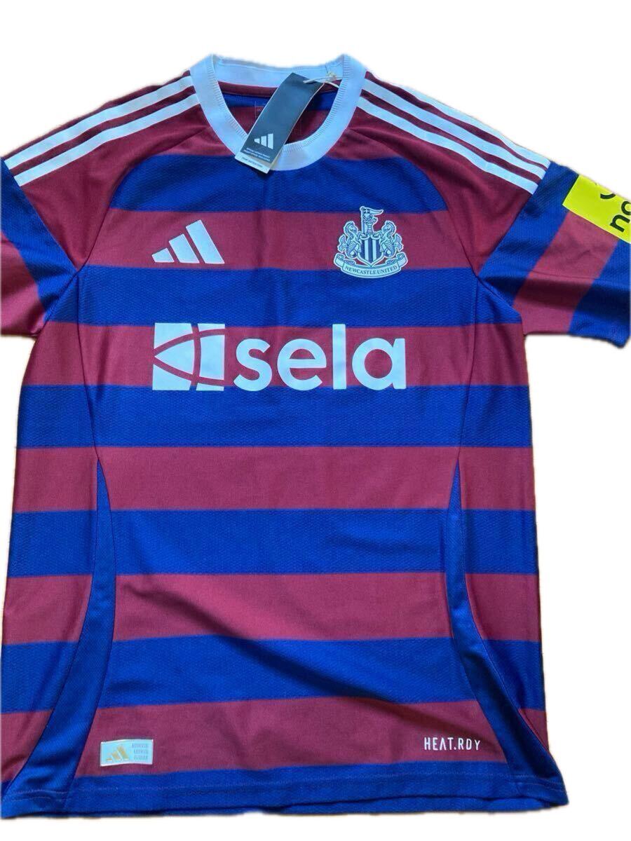 新品 正規品 アディダス ニューカッスル・ユナイテッドFC 24/25 AWAY オーセンティックユニフォーム XLサイズ JJ4463拍卖