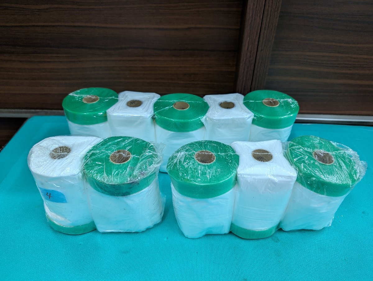 ④現状品★保管品★パイオランマスカー★養生★550X★10cm★25m★10巻セット拍卖