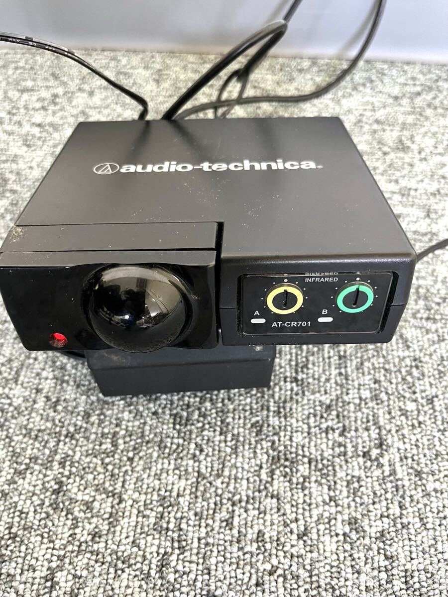 オーディオテクニカ AT-CR701 赤外線 マイク レシーバー audio-technica 動作品拍卖