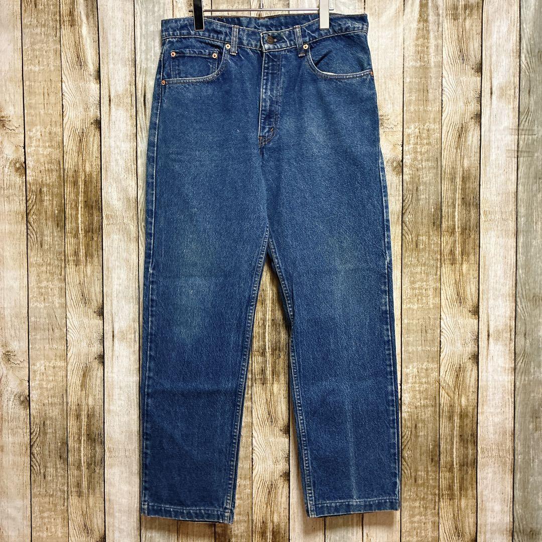 M11 Levi’s 565 ストレート 神サイズ 34x33 USA製 90s リーバイス オリジナルヴィンテージ vintage アメリカ製 ゴールデンサイズ拍卖