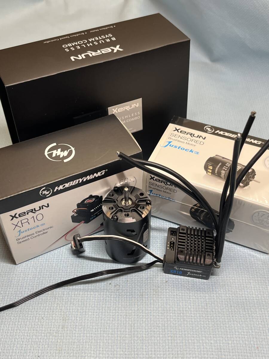 POWERS HW38020372 HOBBYWING コンボ Justock G3S & 3650 SD G2.1 17.5T拍卖