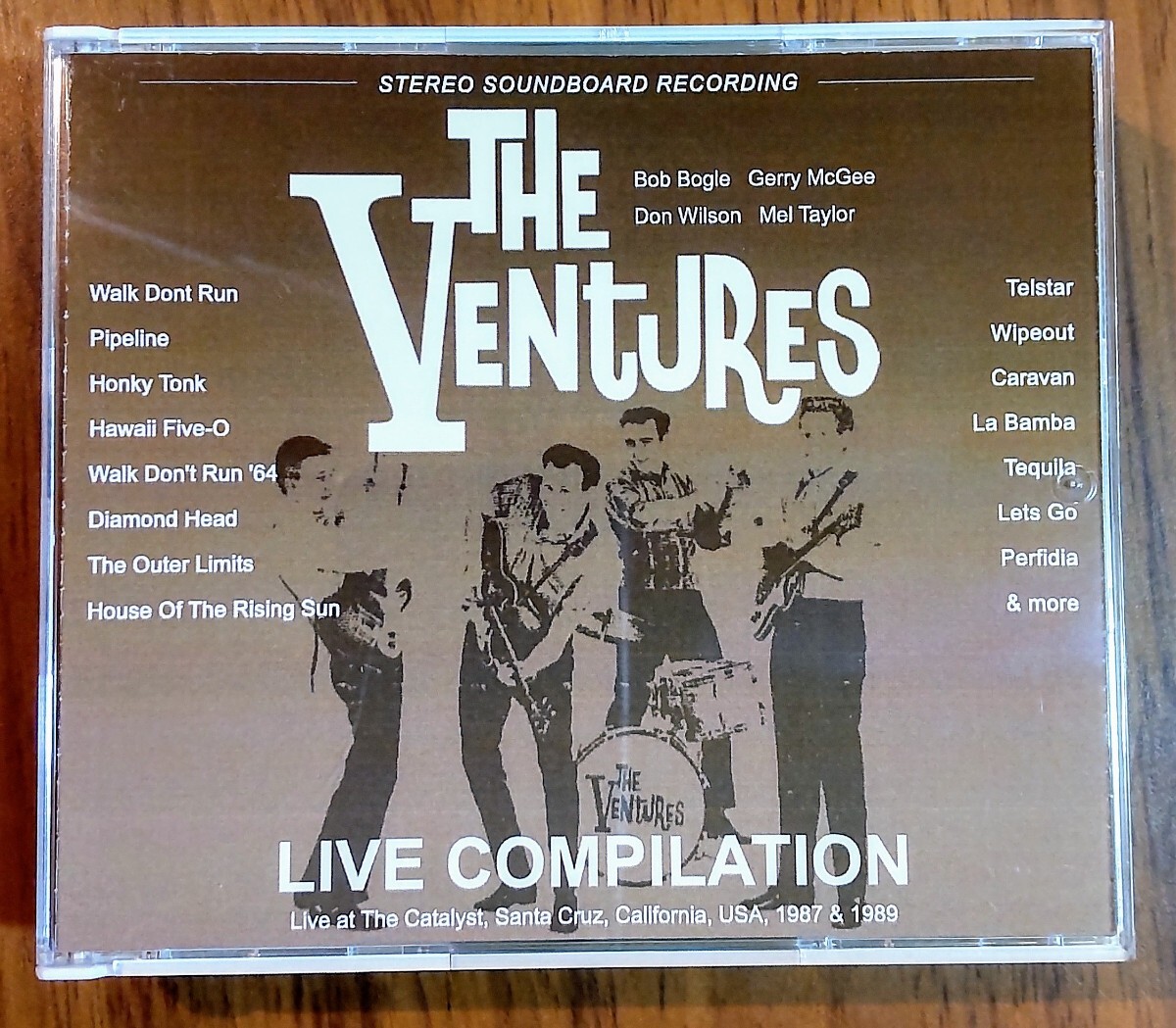 THE VENTURES ザ・ベンチャーズ ⑥枚組 1987年 1989年 ③DAYS DON WILSON GERRY MCGEE BOB BOGLE MEL TAYLOR ドン・ウィルソン拍卖