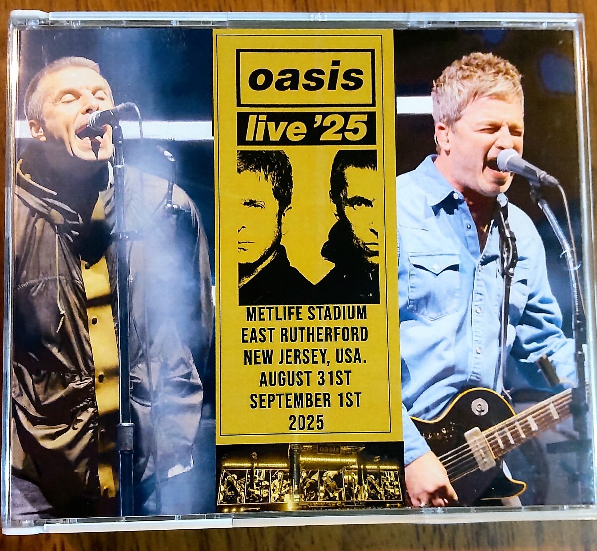 OASIS 2DAYS COMPLETE オアシス ④枚組 NOEL GALLAGHER LIAM GALLAGHER MET LIFE STADIUM ノエル・ギャラガー拍卖