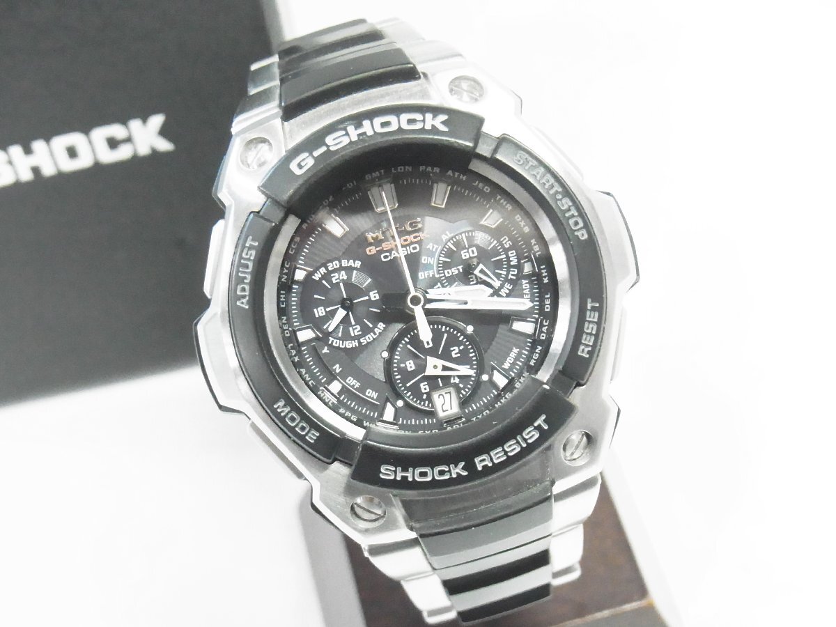 1円~【稼働・箱】カシオ CASIIO G-SHOCK MTG-1000 5022 スポーツウォッチ メンズ 腕時計 クオーツ デジアナ デイデイト クロノグラフ ラウ拍卖