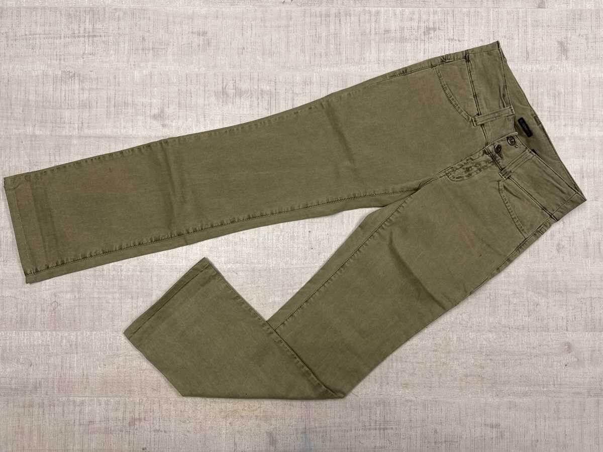 USA製 ブルージーニアス BLUJEANIOUS Y2K LAセレブ ストリート ローライズ ストレート スリムパンツ ボトムス レディース 24 ベージュ拍卖