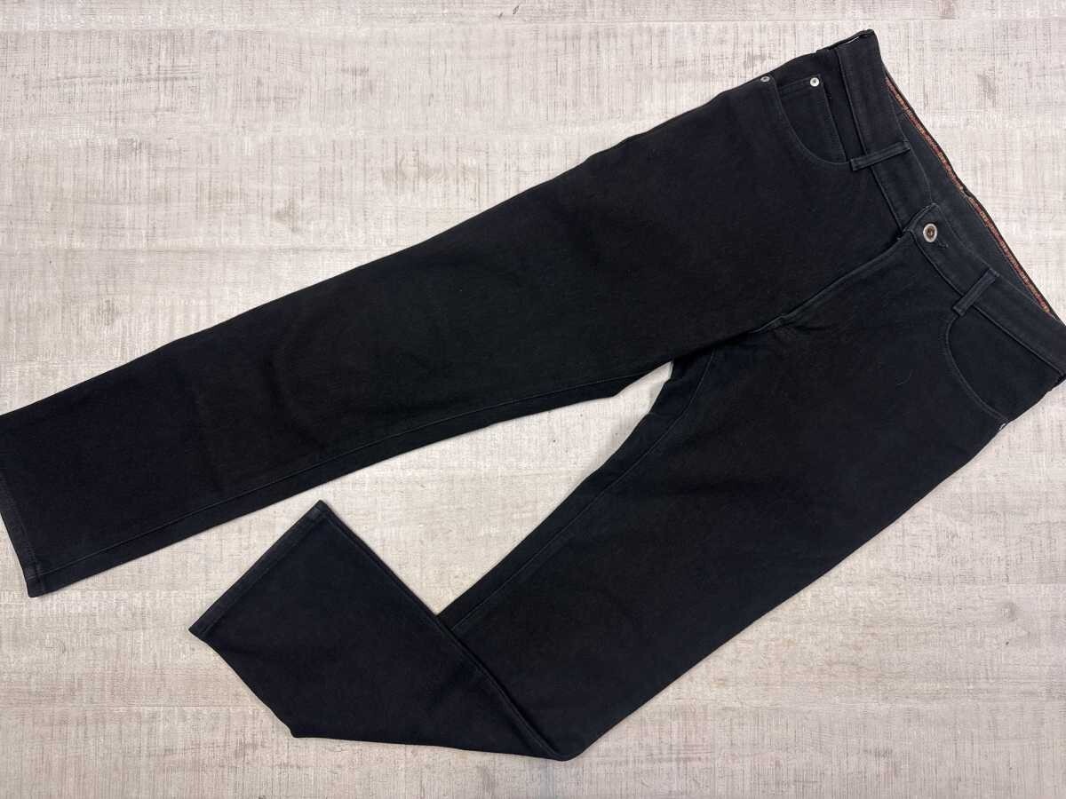 エドウィン ジャージーズ EDWIN JERSEYS レトロ アメカジ ストリート ストレート パンツ ボトムス メンズ ストレッチ 日本製 L 黒拍卖