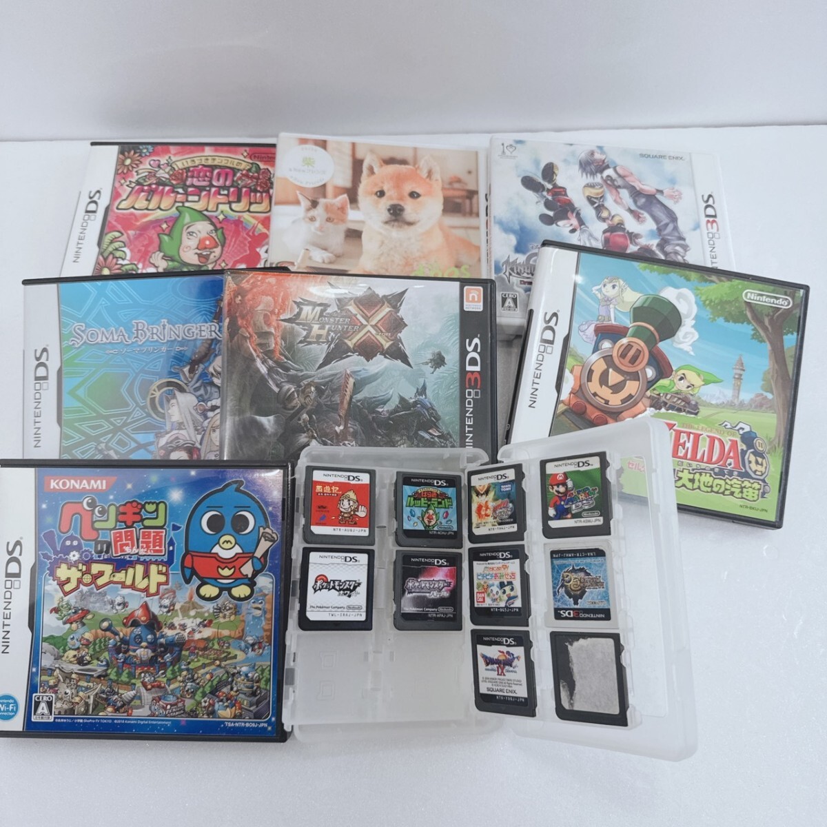 Nintendo 任天堂 ニンテンドー3DS DS ソフト まとめ売り 現状品 動作未確認 ゲーム レトロ拍卖