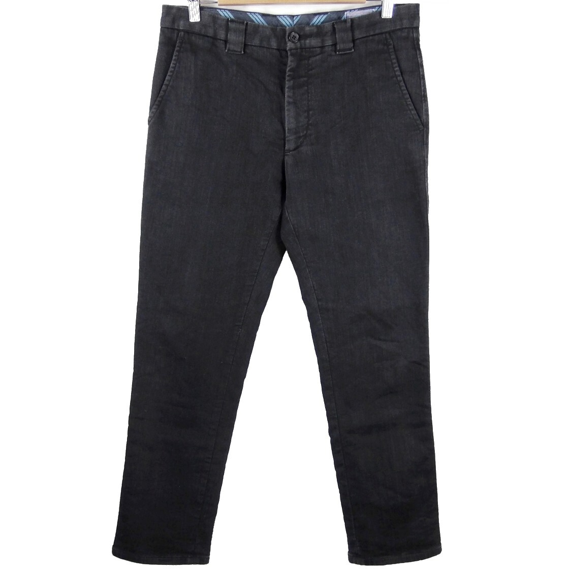 ■BLUE BLUE ブルーブルー / 聖林公司 / CB1239 / 日本製 / メンズ / ストレッチ テーパード スウェット ニットデニム パンツ size 3 (L)拍卖