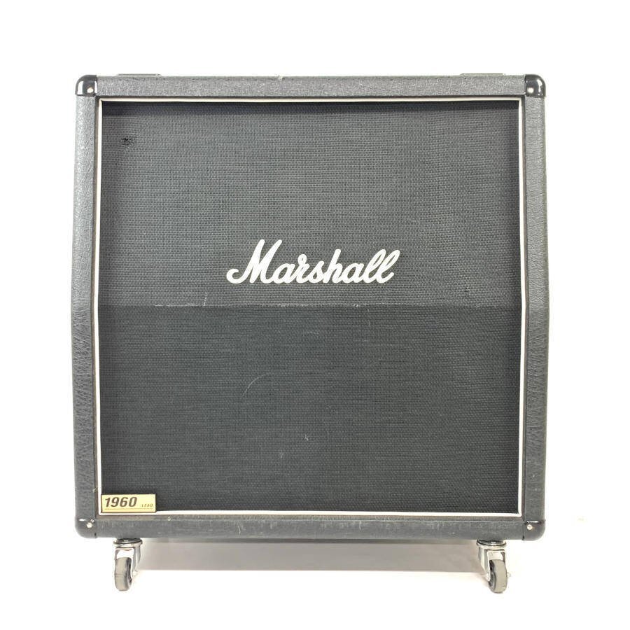 Marshall 1960A 4x12 LEAD マーシャル ギターアンプキャビネット G12T-75×4基搭載 ハイパワー ライブ/スタジオ対応★動作品【TB】拍卖