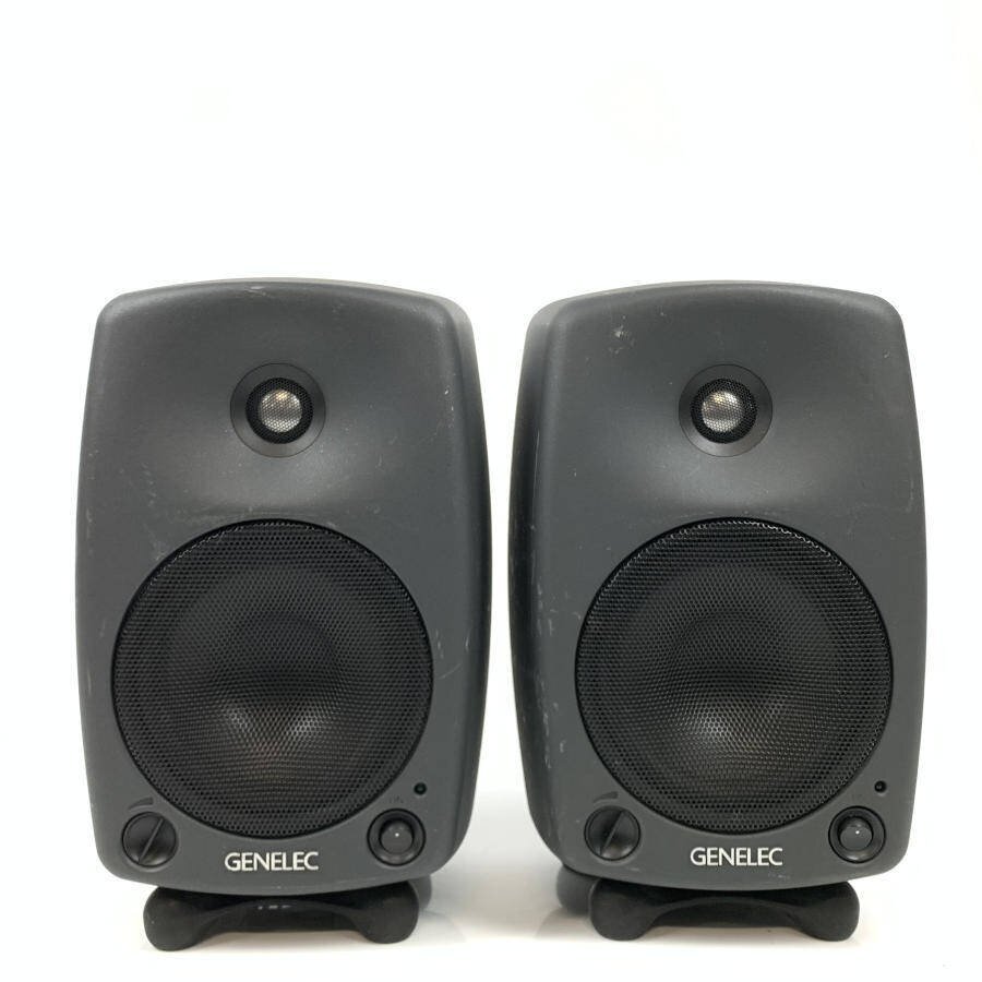 GENELEC ジェネレック 8030A パワードスピーカー 2way ペア バイアンプ モニタースピーカー ペア XLR入力★動作品拍卖