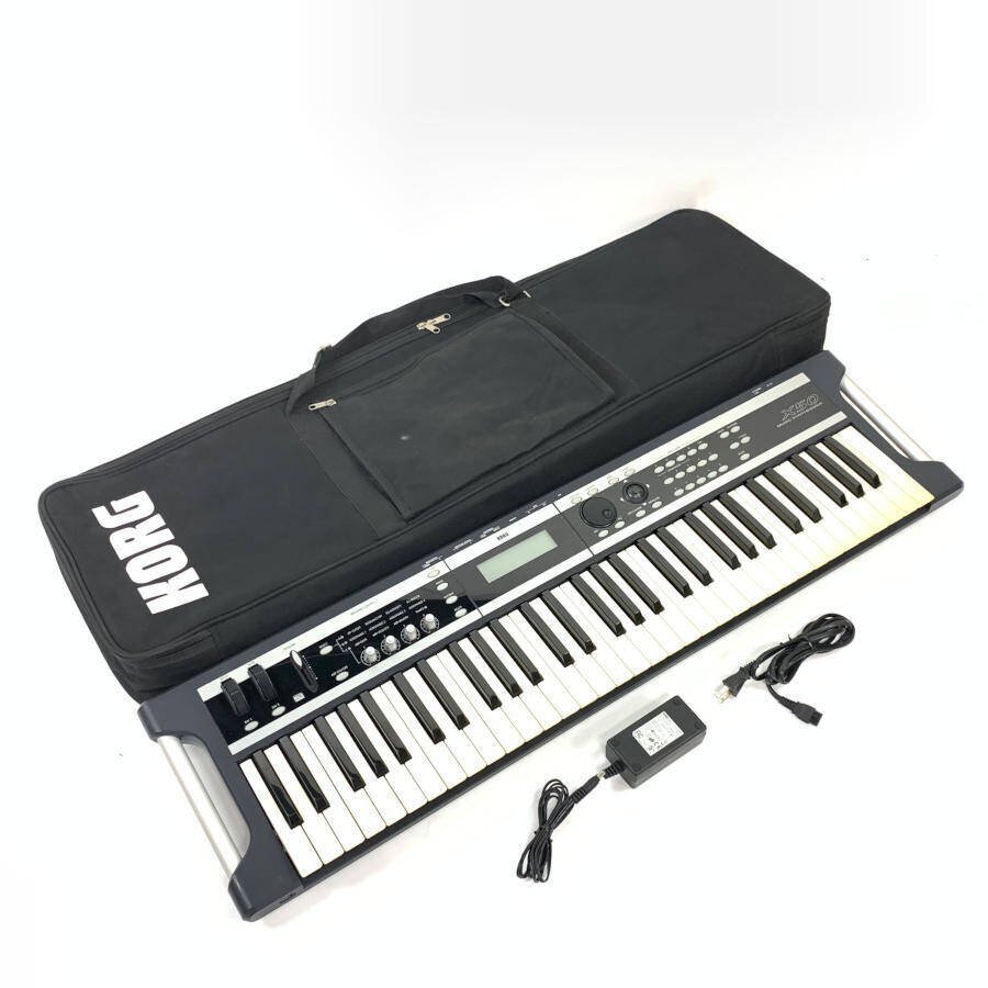 KORG コルグ X50-61 シンセサイザー 電源コード ACアダプタ ソフトケース付★簡易検査品拍卖
