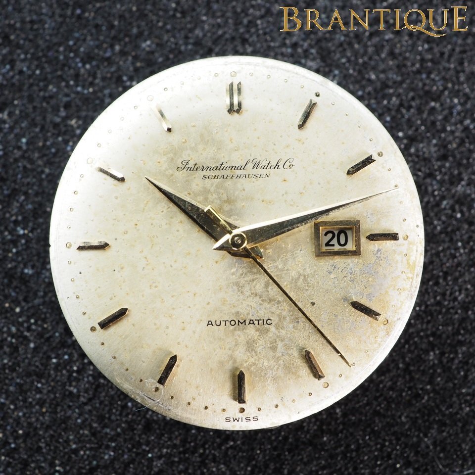 【ジャンク】 ■1円~■ IWC インターシャフハウゼン 文字盤 ムーブメント 機械 C.8531 自動巻き オートマ 腕時計 パーツ 「27937」拍卖