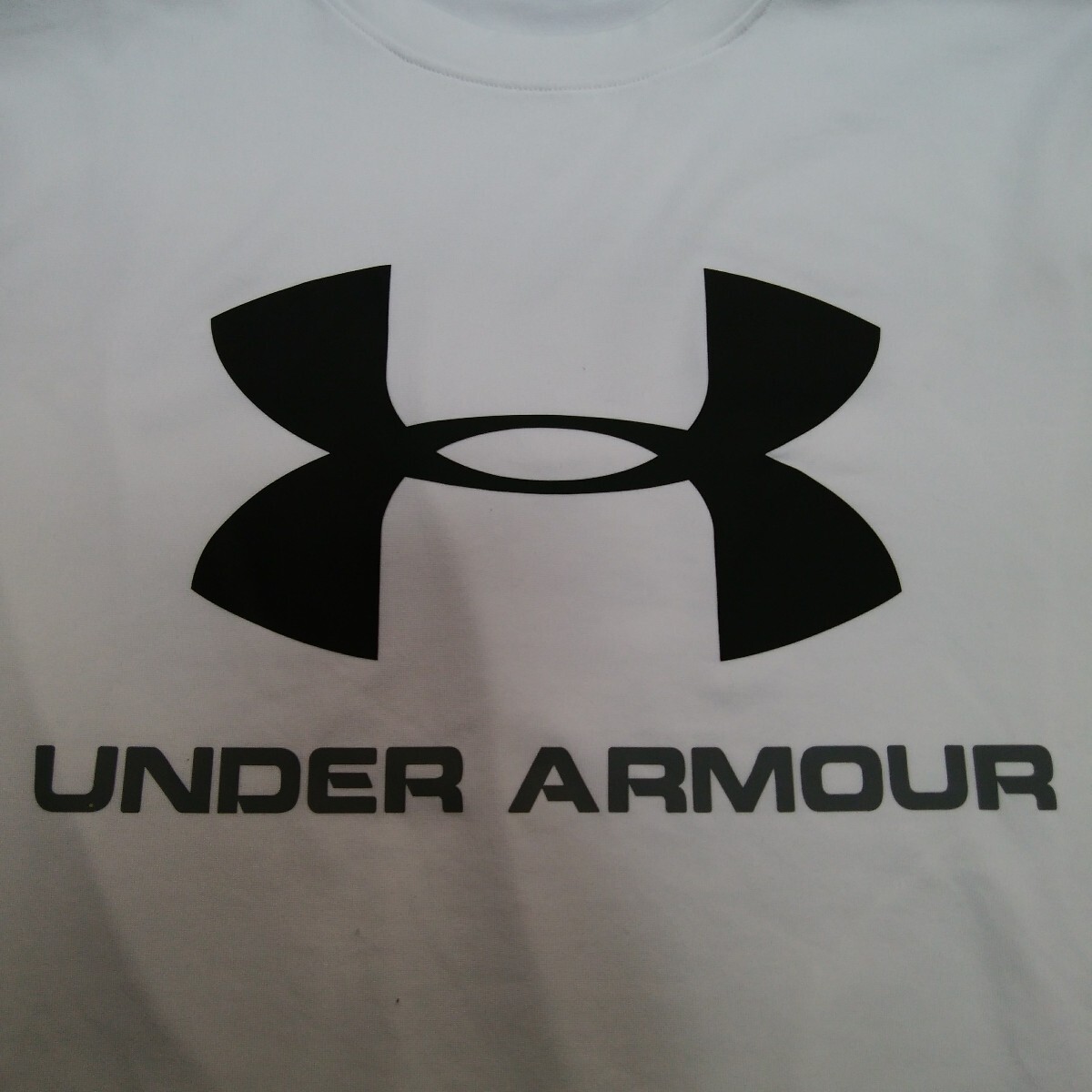 UNDER ARMOUR アンダーアーマー 半袖 【Tシャツ】ホワイト Mサイズ ※used拍卖