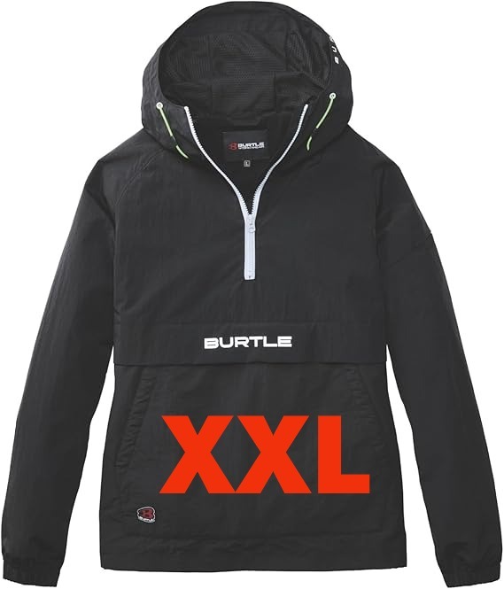 2025最新【バートル】 XXL(3L) ブラック 防風アノラックパーカ 4054 BURTLE アウトドア おしゃれ 防寒 防風 はっ水③拍卖