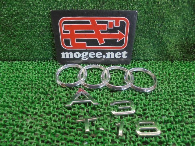 7EP2644EH4-1 ) アウディ A3 ABA-8PBZB 2008年 純正リアエンブレムセット拍卖