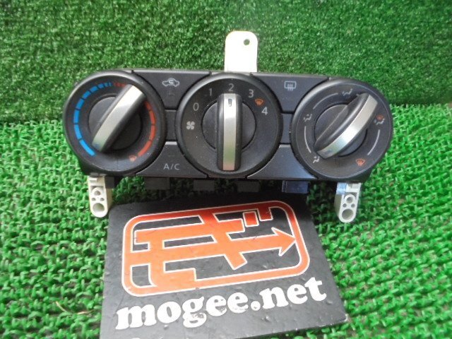 7EP5634CF4左 ) 日産 デュアリス KJ10/KNJ10 純正エアコンスイッチパネル拍卖