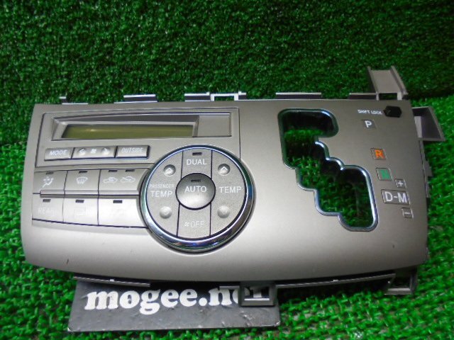 7EJ3035CG4右 ) トヨタ エスティマ アエラス ACR50W/ACR55W 純正エアコンスイッチパネル 55900-28B70拍卖