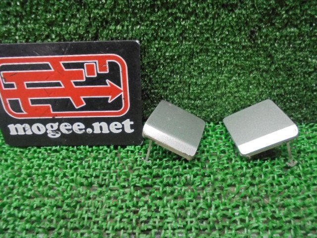 7EM2549NE2-2 ) トヨタ アルファードG ANH10W 純正フロントバンパー牽引フックカバーセット 52127-58020/52128-58020拍卖