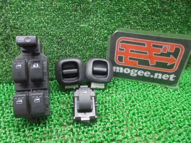 7EP3570OC2 ) ダイハツ ミラ カスタムRS L275S ターボ 純正パワーウィンドウスイッチセット 84820-B2230拍卖