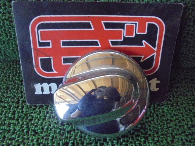 7EP5091EE2)BMW ミニクーパー S クラブマン ABA-MM16 2009年 右ハンドル 純正メッキフューエルリッドカバー拍卖