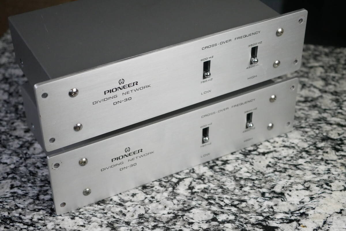 PIONEER パイオニア DN-30 クロスオーバーネットワーク 3WAY用です! 自作スピーカーシステムの構築に! 動作・美品! ペア!拍卖