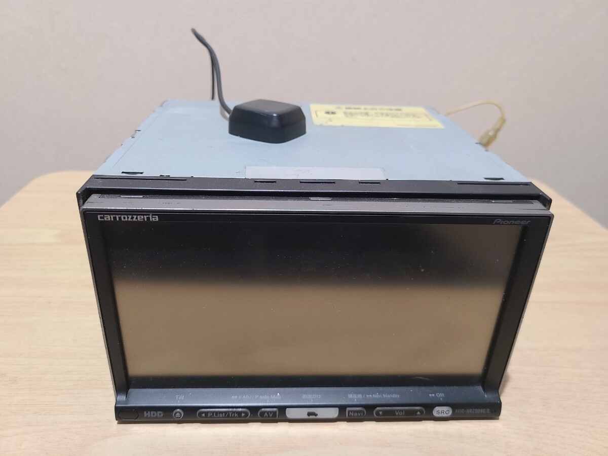 ★carrozzeria カロッツェリア HDDナビ AVIC-HRZ009GⅡ CD DVD カーナビ Pioneer パイオニア コード付き拍卖