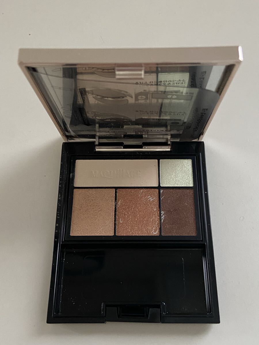 B5K589◆新品同様◆ 資生堂 マキアージュ ドラマティックスタイリングアイズ BR303 シャンハイナイト アイシャドウ 4g拍卖