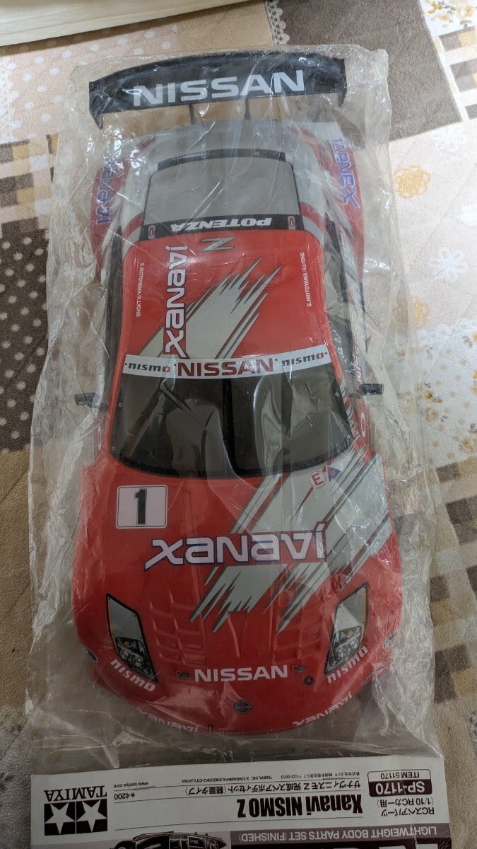 タミヤ ラジコンボディ ザナヴィ ニスモ Z 完成スペアボディセット拍卖