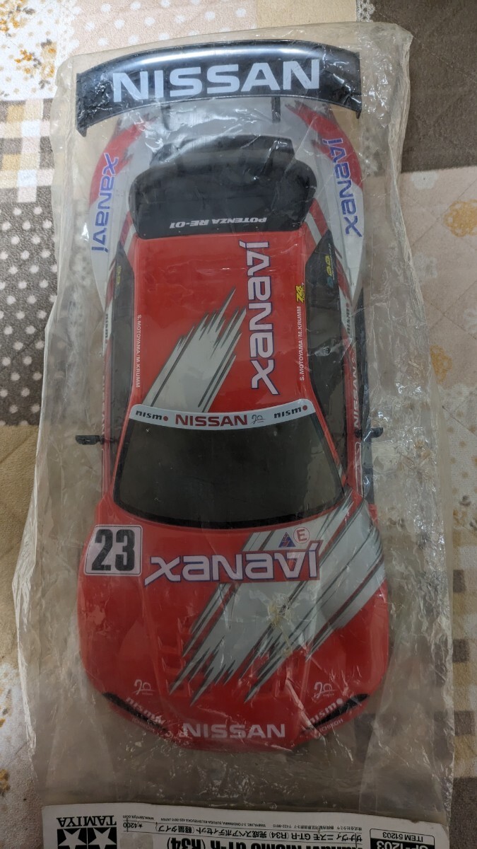 タミヤ ザナヴィ ニスモ GT-R 完成スペアボディセット ラジコン ボディ拍卖
