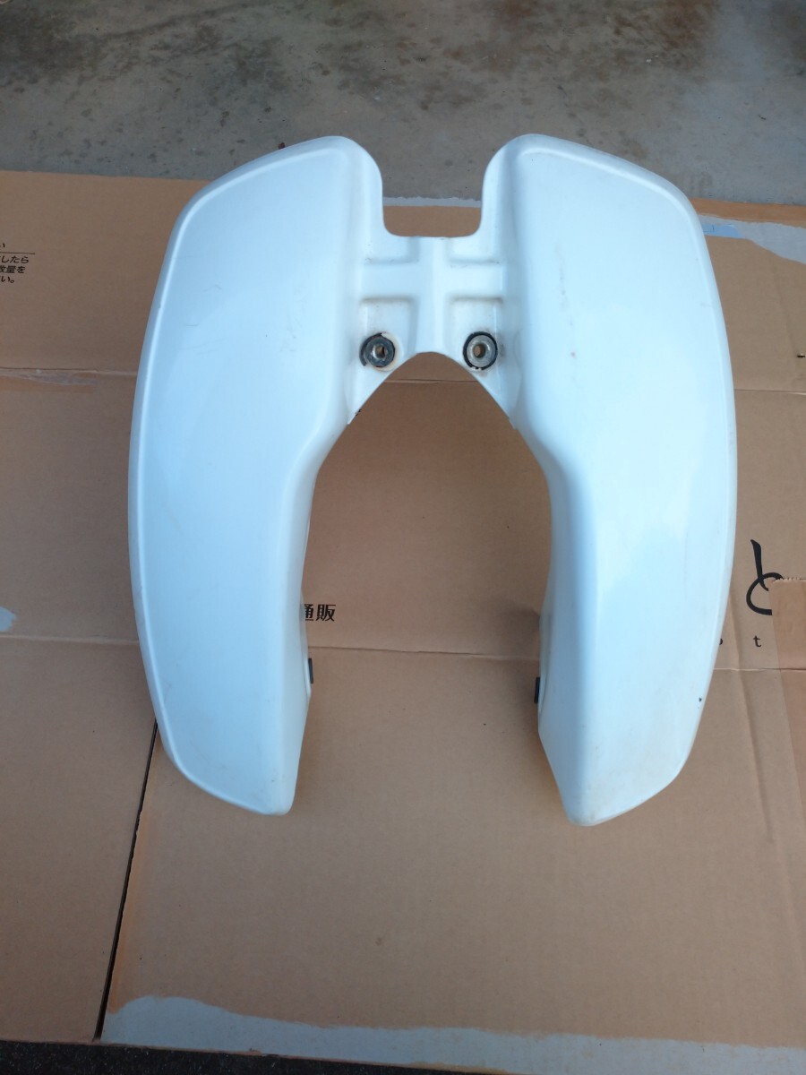 【中古品】シャリー/純正レッグシールド/ホワイト ! 美品!!拍卖