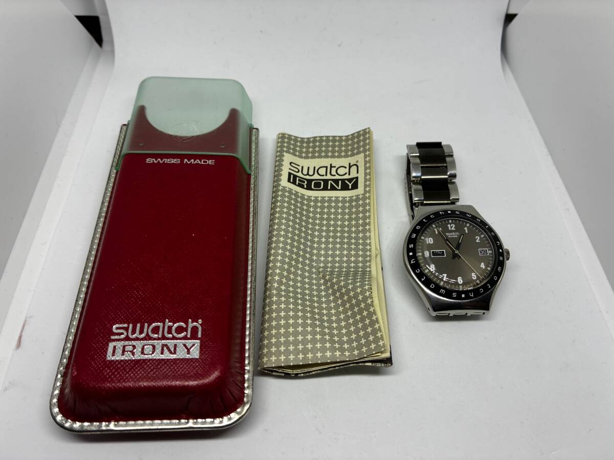 SWATCH IRONY スウォッチ アイロニー スイス製 電池式拍卖
