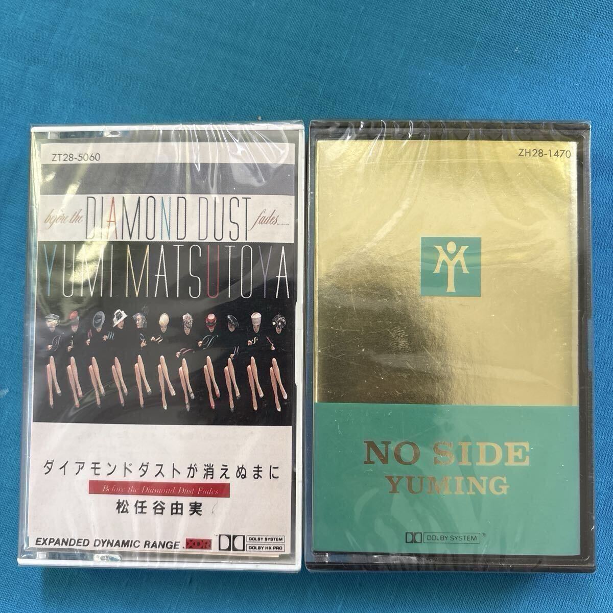 未開封 松任谷由実 ダイアモンドダストが消えぬまに / NO SIDE ノーサイド カセットテープ 2本拍卖