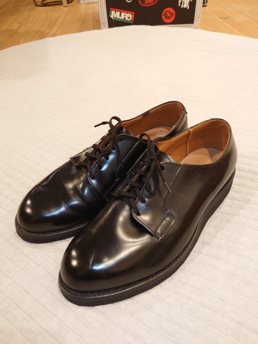 極上品 ほぼデッド 80s レッドウィング 101 ポストマンシューズ プリント羽根タグ サイズ8.5EE アメリカ製 Red Wing ビンテージ 箱無し拍卖