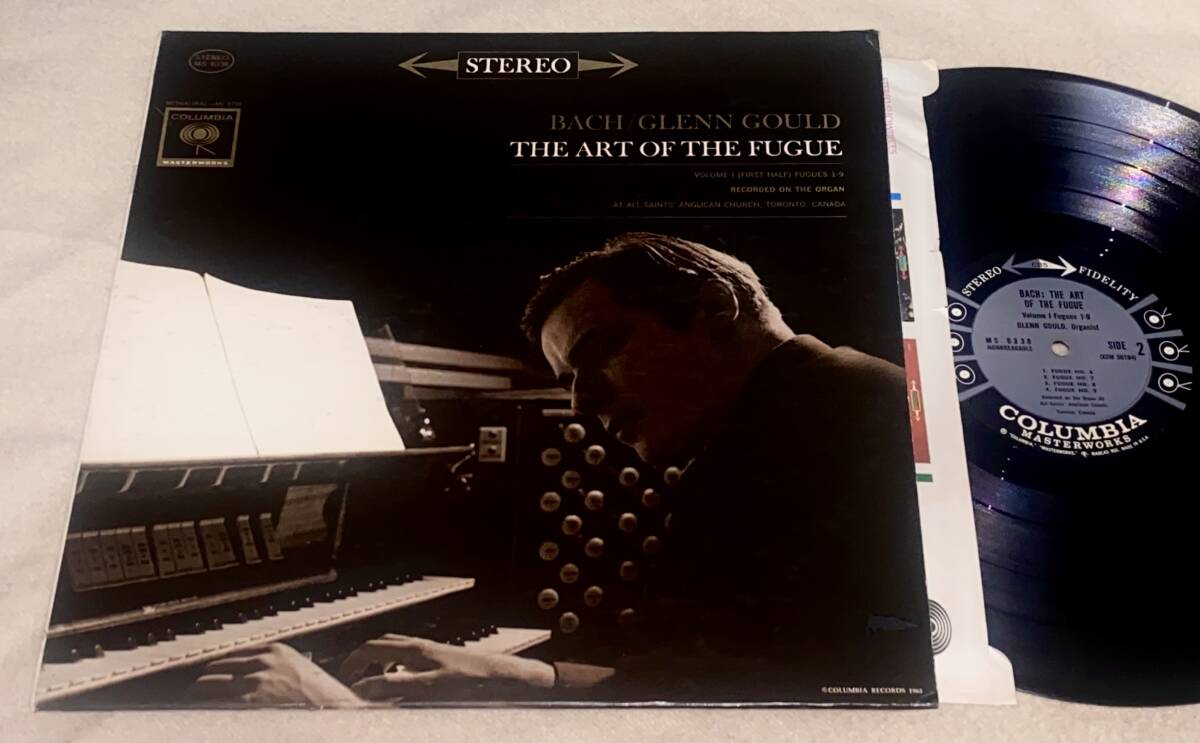 ●歴史的大名盤!US極美盤6eyeオリジ完品Glenn Gould / Bach : The Art Of The Fugue●高音質Masrerworksフーガの技法拍卖
