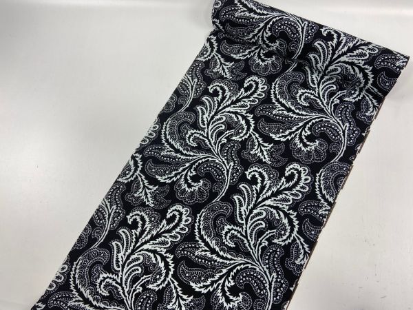 ▼三作▼訳あり 着物用 反物 小紋 二尺袖(卒業袴用) 7拍卖