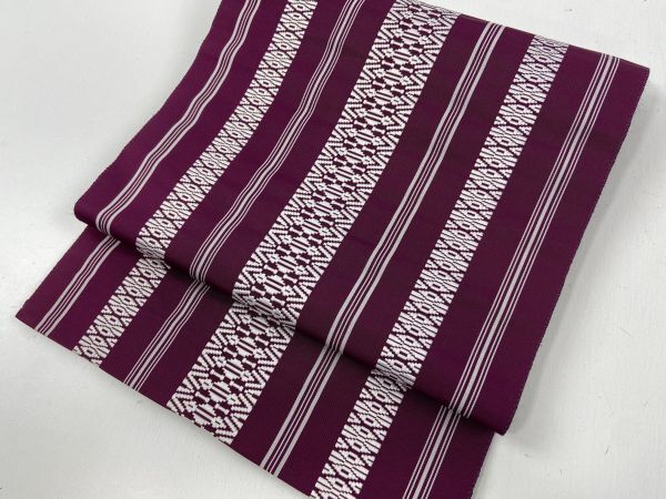 ▼三作▼新品 ハ寸名古屋帯 博多献上柄 全通柄 A210拍卖